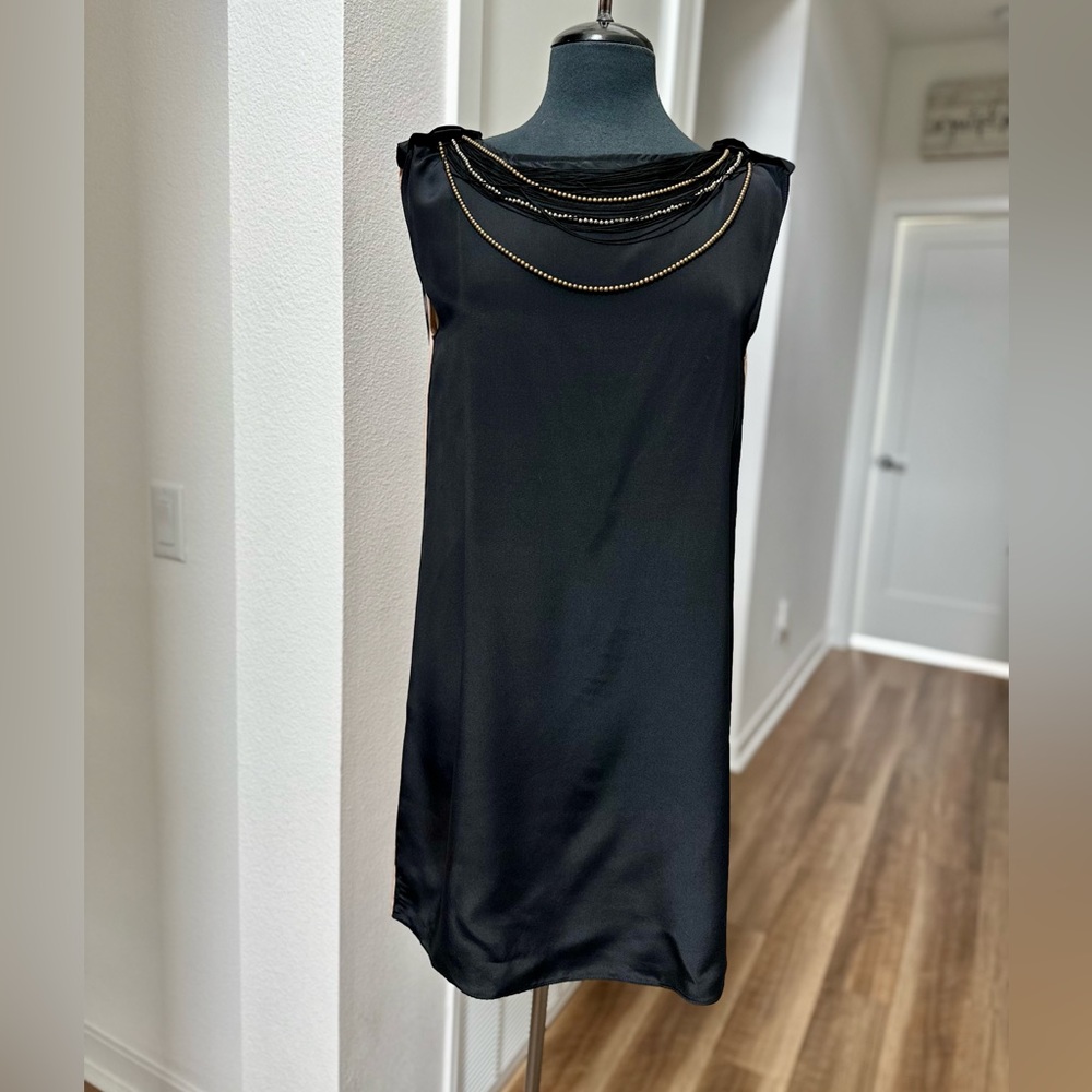 Silk Sleeveless Dress